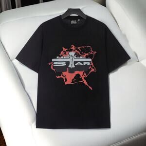 hellstar round neck short sleeve t-shirt